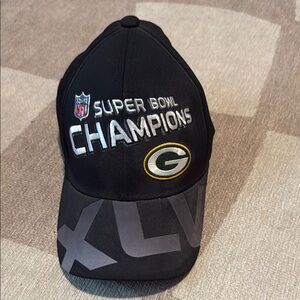 Green Bay Packers Super Bowl Champions NFL Baseball Cap